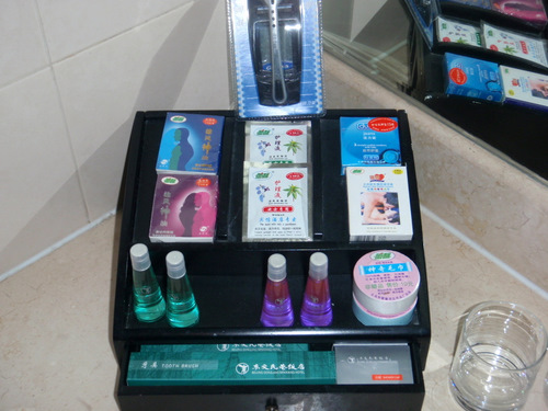 Special Treats in our Beijing Hotel Room.